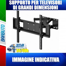 SUPPORTO TILT MAXI FISSO/INCLINABILE 0-15ø - 32/60 - 60KG