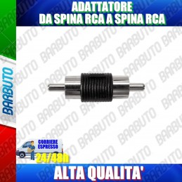 ADATTATORE RCA SPINA-SPINA