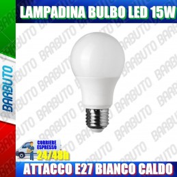 LAMP. BULBO LED 15W E27 3000K