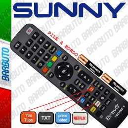 Telecomando per SUNNY Selezionare il modello arriva già pronto