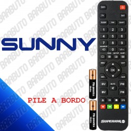 TELECOMANDO UNIVERSALE SUNNY SCEGLI IL MODELLO DEL TUO APPARECCHIO DALL'ELENCO E LO RICEVERAI GIA PRONTO.