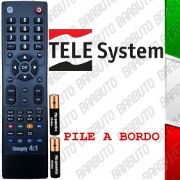 TELECOMANDO PER TELESYSTEM SELEZIONA IL MODELLO DEL TUO APPARECCHIO