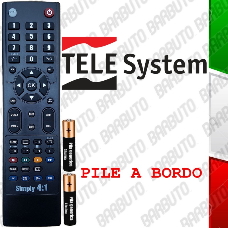 Telecomando TELESystem - Audio/Video In vendita a Foggia