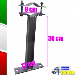 ZANCA TIPO EMILIA 30 CM ZINCATA PER ANTENNA O PARABOLA