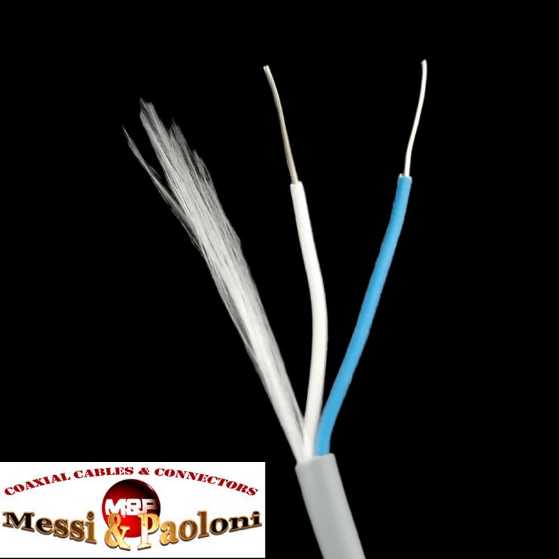 Walfront Cavo Elettrico 250m 8 Fili 30AWG - Rame Stagnato Isolato In PVC Per Elettronica E PCB (P/N B-30-1000)