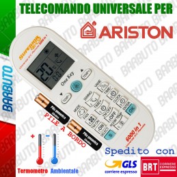 TELECOMANDO UNIVERSALE PER CLIMATIZZATORE / CONDIZIONATORE ARISTON