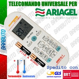 TELECOMANDO UNIVERSALE PER CLIMATIZZATORE / CONDIZIONATORE ARIAGEL