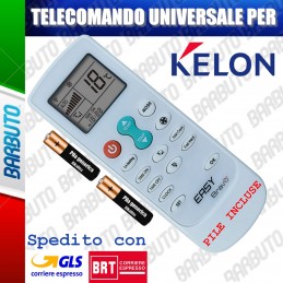 TELECOMANDO UNIVERSALE PER CLIMATIZZATORE CONDIZIONATORE KELON