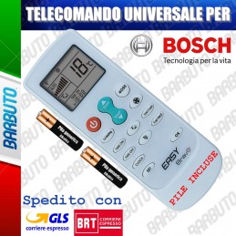 TELECOMANDO UNIVERSALE PER CLIMATIZZATORE CONDIZIONATORE BOSH