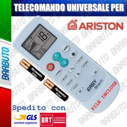 TELECOMANDO UNIVERSALE PER CLIMATIZZATORE CONDIZIONATORE ARISTON