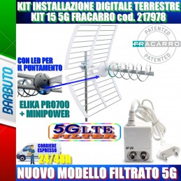 FRACARRO KIT 15 5G CON ELIKA PRO700 E MINIPOWER COD 217978