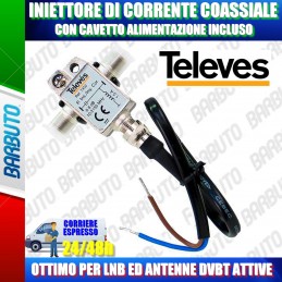 INSERITORE DI CORRENTE PER LNB O ANTENNA CAMPER - TELEVES 7450