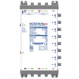 LEM Elettronica SCX516/8evo Multiswitch Ibrido Passante 8 uscite dCSS (derivate)