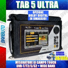 MISURATORE DI CAMPO ROVER HD TAB 5 ULTRA TOUCH DVB-S/S2 DVB-T/T2