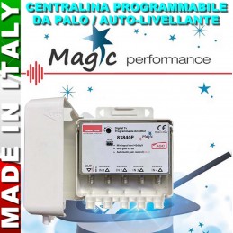 CENTRALINA PROGRAMMABILE DA PALO EMMESSE 83840P SERIE MAGIC FILTRI ATTIVI AGC