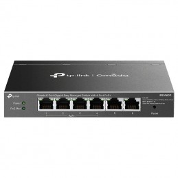 SWITCH POE 6 PORTE (2 GIGABIT + 4 POEplus) OMADA ES206GP
