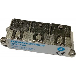 Divisore 4 VIE a Morsetto DC-Pass TV-SAT DiProgress DPSP41M