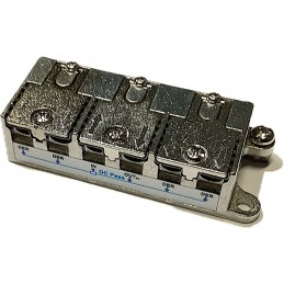 Derivatore 4 derivate -16dB e passante con morsetti in pressofusione DPDER416M