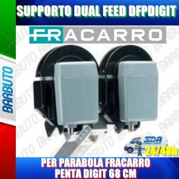 SUPPORTO DUAL FEED DFPDIGIT PER PARABOLA FRACARRO PENTA DIGIT 68 CM