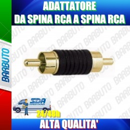 ADATTATORE RCA SPINA - SPINA DORATO