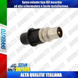 SPINA VOLANTE IEC MASCHIO + CAP INCLUSO, TELECOM E SECURITY