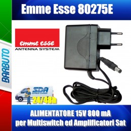 ALIMENTATORE 15V 800mA ECO PER MSW MATRIX E AMPL.DI TESTA 80294A