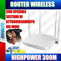 ROUTER WIRELESS HIGHPOWER 300Mbps - TENDA FH456