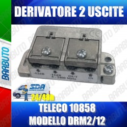 DERIVATORE 2 USCITE -12 dB TELECO 10858 MODELLO DRM2/12