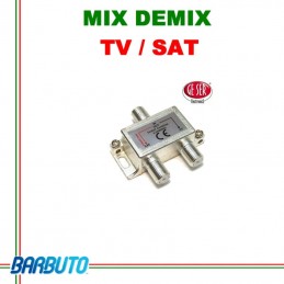 MIX / DEMIX - TV / SAT DA INTERNO - PRESSOFUSIONE A BASSA PERDITA