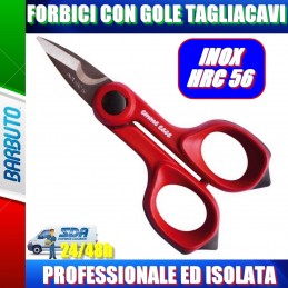 FORBICI SPELLACAVI PROFESSIONALE - ISOLATA INOX HRC 56 - TOP QUALITY - EMMEESSE