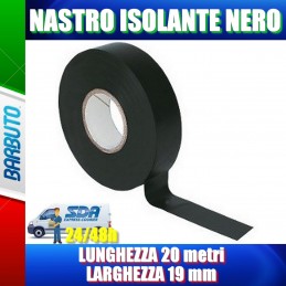 NASTRO ISOLANTE - LUNGHEZZA 20 metri - LARGHEZZA 19 mm