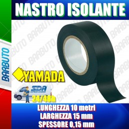 NASTRO ISOLANTE YAMADA - LUNGHEZZA 10 metri - LARGHEZZA 15 mm - SPESSORE 0,15 mm