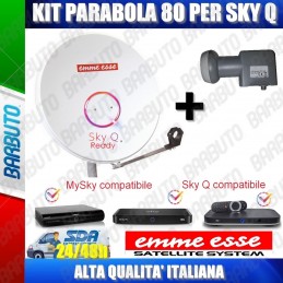 KIT PARABOLA SKY Q PRONTA! BY EMMEESSE - ENTRA E SCEGLI IL MODELLO CHE FA PER TE