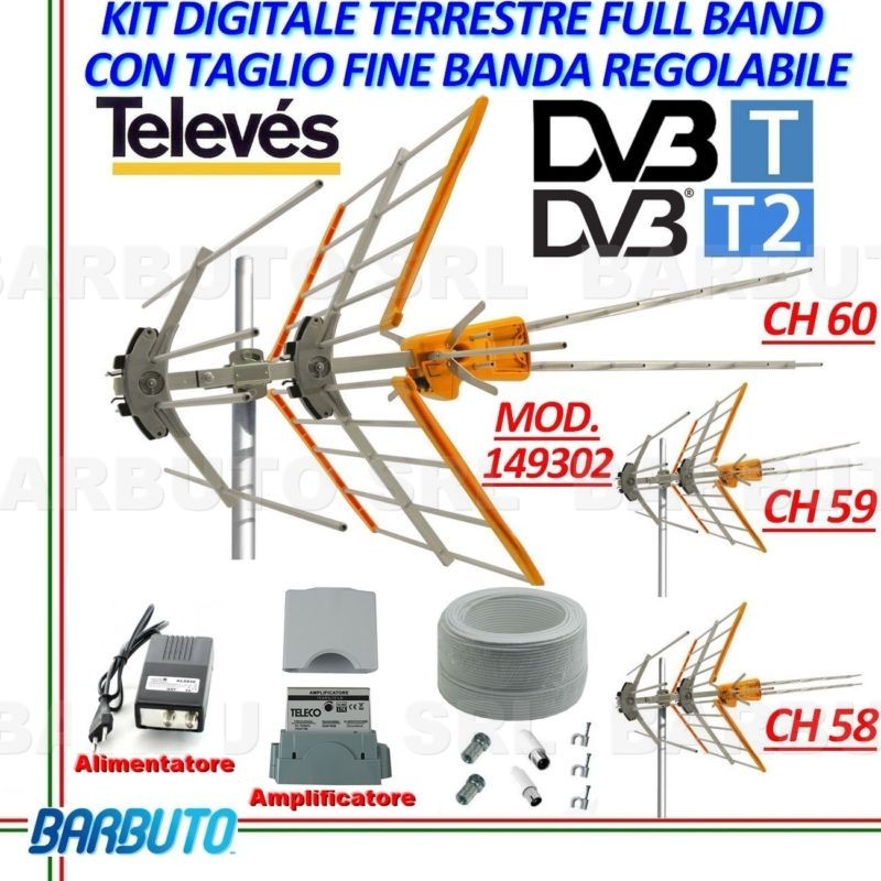 Antena terrestre Televés VZenit