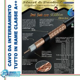 25 MT DI CAVO DA INTERRAMENTO INTSAT 110 ELITE DIAM. 6,8mm MESSI & PAOLONI A++